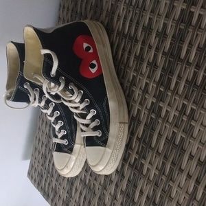 Comme des garcons play all star chuck 70 hi